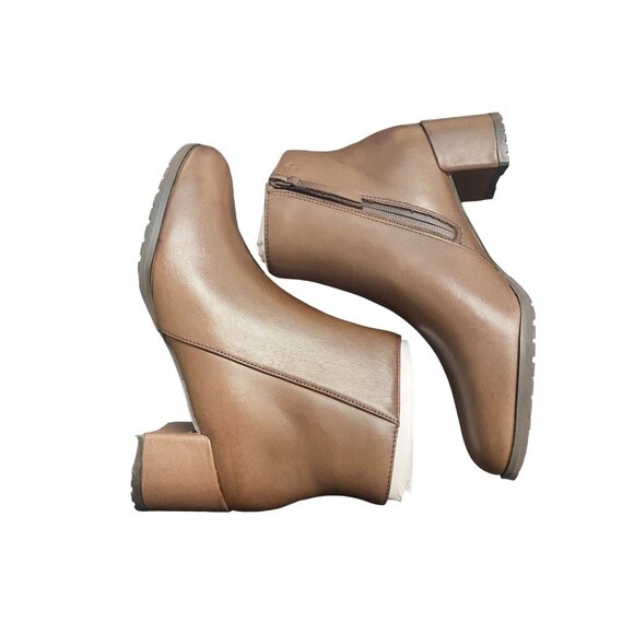 Naturalizer Women's Bay Weatherproof Booties NWD Chocolate Bar Size 7.0 M - Picture 2 of 7